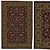 Versatile 3D Carpets in 3 Designs 3D model small image 1