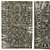 Versatile 3D Carpets: 3 Designs 3D model small image 1