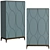 Majorelle Deluxe Wardrobe - Elegant and Functional 3D model small image 3