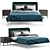 Ikea Tufjord: Stylish Upholstered Bed 3D model small image 1