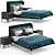 Ikea Tufjord: Stylish Upholstered Bed 3D model small image 2