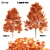 Tupelo Trees: Unique Polygonal Shapes 3D model small image 1