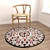 Round Carpets Set: Versatile and High-Quality 3D model small image 4