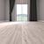 Natural Ash Parquet Flooring 3D model small image 2