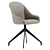 Potocco LYZ 918 GI: Sleek and Stylish Dining Chair 3D model small image 1