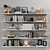 Versatile 3D Shelves: Vray + Corona 3D model small image 1