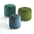 Modern Bob Pouf: B Bitz 3D model small image 1