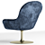 Natuzzi Adore Armchair: Luxurious Comfort in Compact Design 3D model small image 2