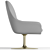 Natuzzi Adore Armchair: Luxurious Comfort in Compact Design 3D model small image 3