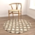 Round Rug Set - Versatile and Stunning 3D model small image 4