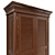 Elegant Wood Wardrobe 3D model small image 3