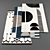 Modern Rugs Set 3D model small image 1