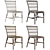 Elisabeth Outdoor Chair: Stylish and Durable 3D model small image 2