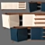 Angola Chest of Drawers - La Corda's Stylish Storage Solution 3D model small image 1