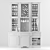 Sleek Wine Cabinet with Sink 3D model small image 4