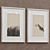 Sepia Nature Framed Print Set 3D model small image 4