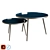 Enamelled Table Set 3D model small image 1