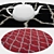 Round Carpets Set - Variety of Styles, Perfect for Any Space 3D model small image 3