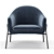 Elegant Irma Accent Armchair 3D model small image 3