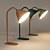 Modern Metal Table Lamp Copita 3D model small image 3