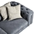 Vincent Contemporary Sofa: Sleek and Stylish 3D model small image 4