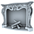 Elegant French Fireplace 3D model small image 2