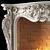 Elegant French Fireplace 3D model small image 3