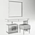 Elegant Franco Dressing Table 3D model small image 3