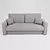 Modern 2K Textured Sofa 3D model small image 5