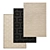 High-Quality Carpets Set 3D model small image 1