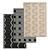 Versatile Carpet Set: High-Quality Textures for Impressive Renders 3D model small image 1
