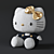 Adorable Hello Kitty Plush Toy 3D model small image 1