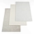 Versatile Rug Collection: 4 Textures 3D model small image 1