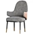 Elegant Armchair: Diva Collection 3D model small image 1