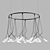 Sonneman Suspenders 32: Modern Pendant Light 3D model small image 1