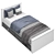 Archive Bed 03: Dual Color Options 3D model small image 2