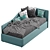 Titti 1 Single Bed: Stylish and Functional 3D model small image 2