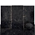 Elegant Univers Black Marble Slabs 3D model small image 2