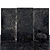 Elegant Univers Black Marble Slabs 3D model small image 3