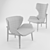 Luxury Jorgen Armchair: Exquisite Design for Ultimate Comfort 3D model small image 3