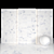 Elegant Carrara White Tiles 3D model small image 3