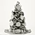 Sweet Treats Christmas Tree 3D model small image 3