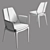 Contour Leather Chair 3D model small image 12