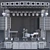 JC Mini Concert Stage: Portable Outdoor Stage with Lighting & Instruments 3D model small image 4