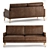 Luxurious Hevith Barhat Sofa 3D model small image 2