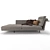 Vitra Grand Sofa with Chaise Longue 3D model small image 4