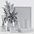 Elegant Decor Set: 9 3D model small image 3