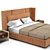 MezzoCollection Bed PERRY: Sleek and Stylish Comfort 3D model small image 2