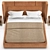 MezzoCollection Bed PERRY: Sleek and Stylish Comfort 3D model small image 3