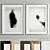 Elegant Art Frame Set 3D model small image 1